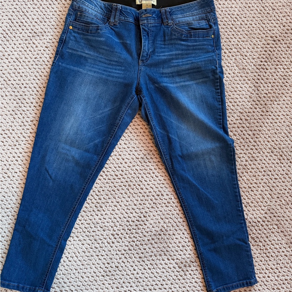 Democracy Women's Dark Blue Ankle Jeans